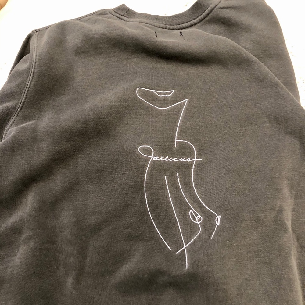 Atticus Poetry “Naked on Cashmere” hoodie - Picture 5 of 5